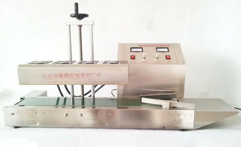Aluminum foil bottle continuous induction sealing machine,Max 160 bottles/min high quality ne
Aluminum foil bottle continuous induction sealing machine,Max 160 bottles/min high quality ne