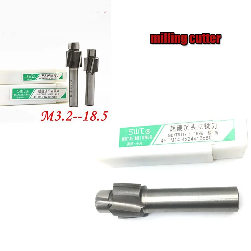 Фрезы для торцевой фрезы из быстрорежущей стали, Фрезерный резак с износостойкостью M3 M4 M5 M6 M8 M10
Фрезы для торцевой фрезы из быстрорежущей стали, Фрезерный резак с износостойкостью M3 M4 M5 M6 M8 M10