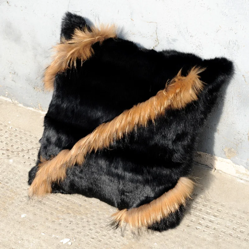 Free Shipping CX-D-102 Genuine Raccoon Fur Rabbit Fur Cushion Cover ~DROP SHIPPING
Free Shipping CX-D-102 Genuine Raccoon Fur Rabbit Fur Cushion Cover ~DROP SHIPPING