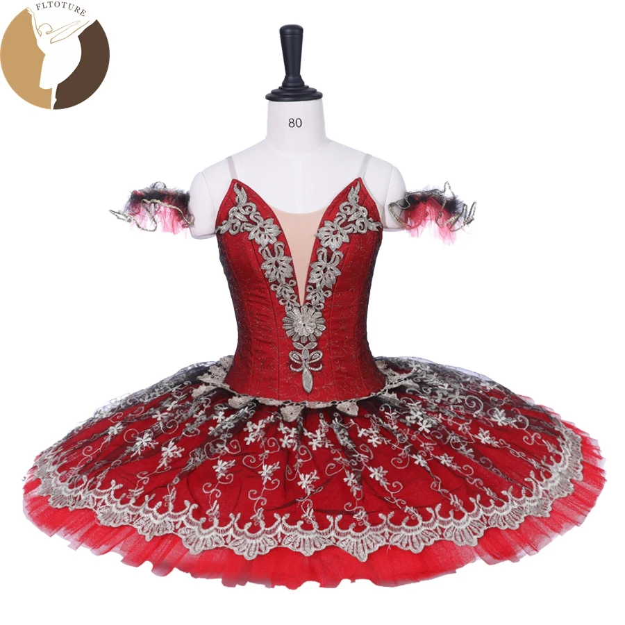 Fltoture CT9203 Professional Ballet Tutu Red Color Pancake Tutus 10 Layers Hard Tulles Ballet Stage Costumes Don Quijote Tutu
Fltoture CT9203 Professional Ballet Tutu Red Color Pancake Tutus 10 Layers Hard Tulles Ballet Stage Costumes Don Quijote Tutu