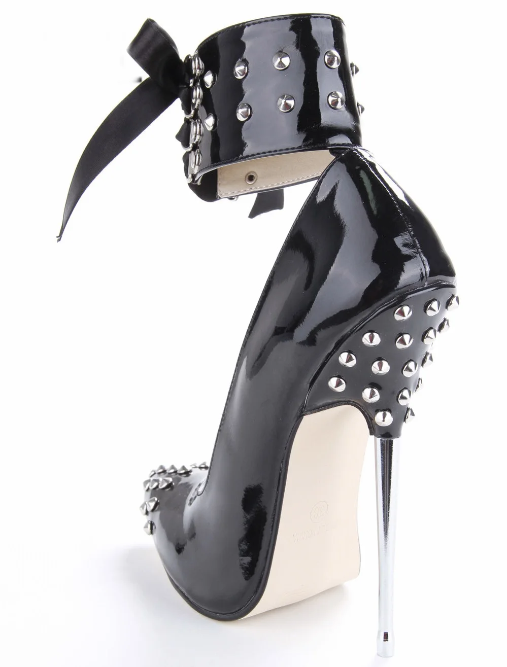 Gullick 16cm Crystal Metal High Heels Pointed Toe Women Pumps Shoes Luxury Lace-up Beat Quality Ankle Sexy Black/Red/purplel
Gullick 16cm Crystal Metal High Heels Pointed Toe Women Pumps Shoes Luxury Lace-up Beat Quality Ankle Sexy Black/Red/purplel
