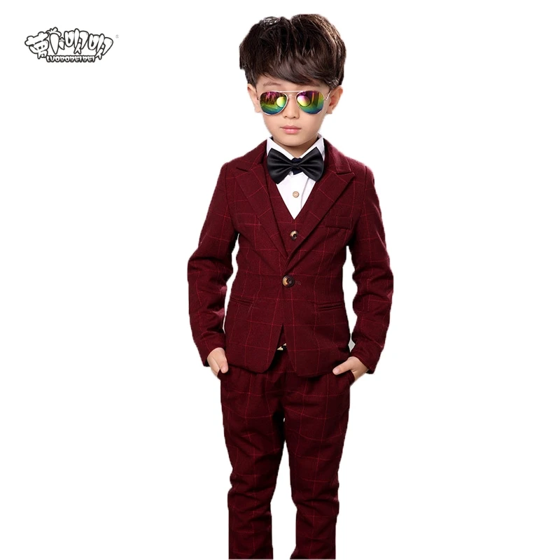 Flower Boys Plaid Formal Suit Kids Wedding Birthday Party Dress Blazer Shirt Vest Pants 4pcs Tuxedo Prom Performance Costume N39
Flower Boys Plaid Formal Suit Kids Wedding Birthday Party Dress Blazer Shirt Vest Pants 4pcs Tuxedo Prom Performance Costume N39
