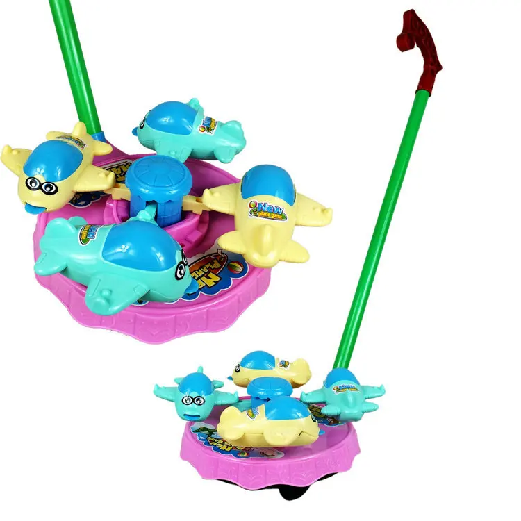Children Push Plane Plate Rotating Toddler Educational Toys For Grasping/movement Ability Developing Single-rod Hand-pushed Toy
Children Push Plane Plate Rotating Toddler Educational Toys For Grasping/movement Ability Developing Single-rod Hand-pushed Toy