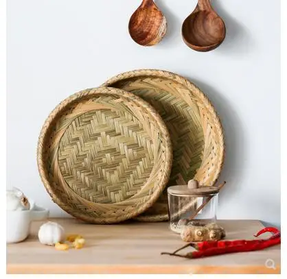 Environmentally friendly handmade bamboo storage basket fruit candy storage basket storage basket household tray
Environmentally friendly handmade bamboo storage basket fruit candy storage basket storage basket household tray