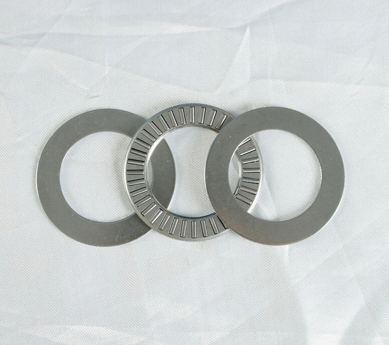 Thrust needle roller bearing with two washers NTA411+2TRA411 Size is 6.35*17.45* ( 1.984+2*0.8 ) mm,TC411
Thrust needle roller bearing with two washers NTA411+2TRA411 Size is 6.35*17.45* ( 1.984+2*0.8 ) mm,TC411