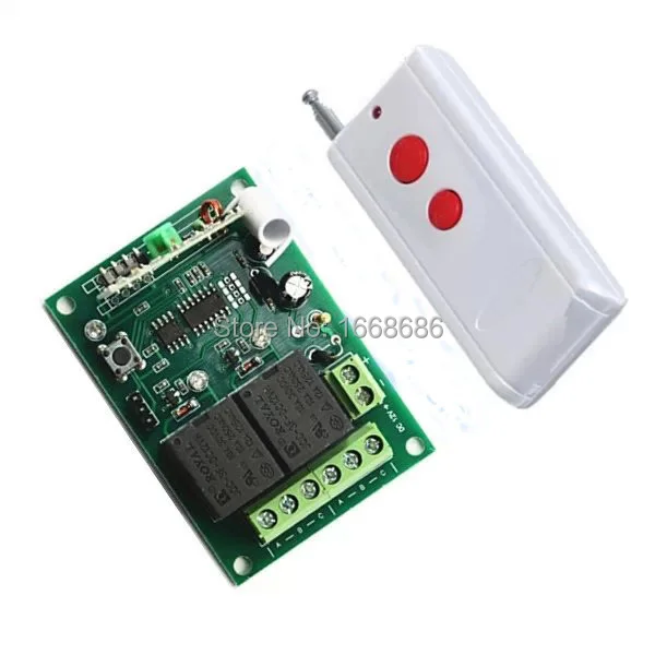 DC12V 2CH RF Беспроводная фотолампа, электродвигатель с положительным и отрицательным вращением/лампа/окно/гаражные двери
DC12V 2CH RF Беспроводная фотолампа, электродвигатель с положительным и отрицательным вращением/лампа/окно/гаражные двери