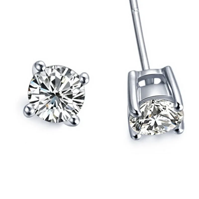 Classic Brand Earrings Stud for Women Real Gold 18K Basket Stud 1Ct/each Moissanite Diamond Stud Earrings Engagement Jewelry 18K
Classic Brand Earrings Stud for Women Real Gold 18K Basket Stud 1Ct/each Moissanite Diamond Stud Earrings Engagement Jewelry 18K