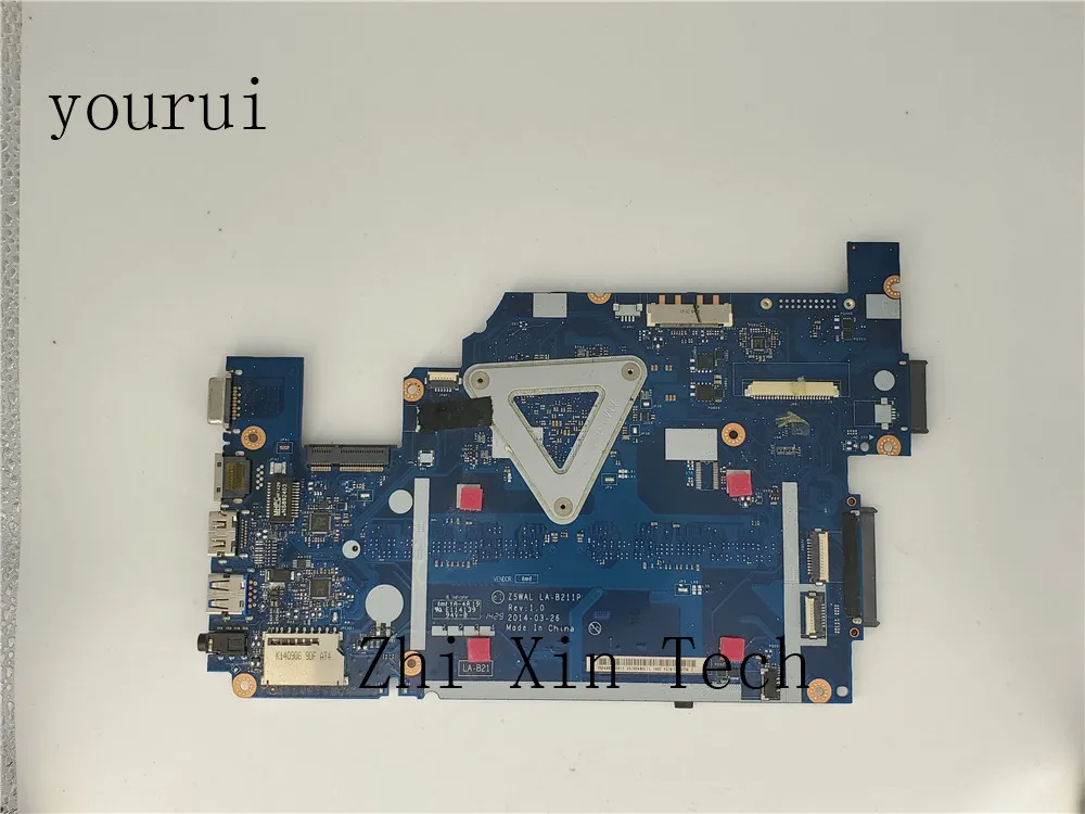 Yourui для Acer Aspire E5-511 E5-511P, материнская плата для ноутбука с процессором N3540 DDR3 NBMNY11003 NB.MNY11.003 Z5WAL LA-B211P
Yourui для Acer Aspire E5-511 E5-511P, материнская плата для ноутбука с процессором N3540 DDR3 NBMNY11003 NB.MNY11.003 Z5WAL LA-B211P