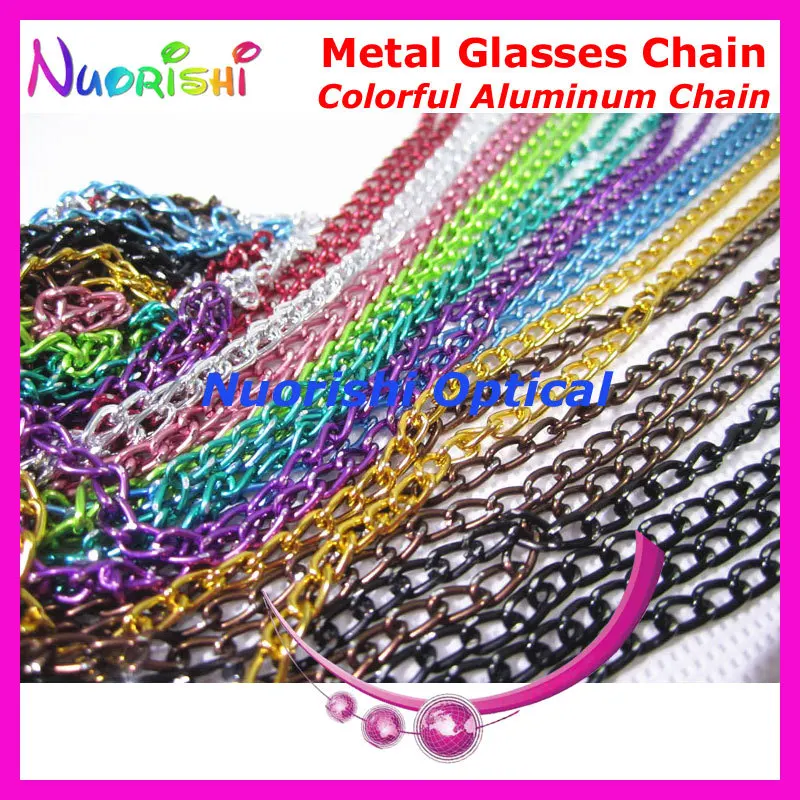 12pcs 10 Colors Very Beautiful Aluminum Metal Sunglasses Eyewear Glasses Cord Chain Lanyard free shipping L504
12pcs 10 Colors Very Beautiful Aluminum Metal Sunglasses Eyewear Glasses Cord Chain Lanyard free shipping L504