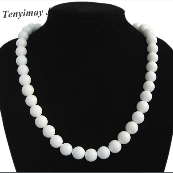 Natural 10mm White Tridacna Beaded Necklace 19" Shell Jewelry Birthday Gift 5pcs/Lot Free Shipping
Natural 10mm White Tridacna Beaded Necklace 19" Shell Jewelry Birthday Gift 5pcs/Lot Free Shipping