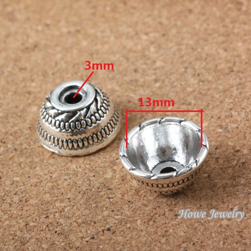 50pcs vintage End Beads Caps charm Antique silver Pendant DIY European Style Jewelry Making X203
50pcs vintage End Beads Caps charm Antique silver Pendant DIY European Style Jewelry Making X203