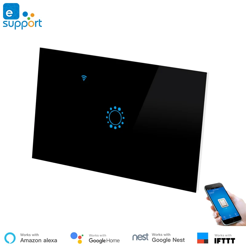 Умный выключатель Ewelink с поддержкой Wi-Fi и Alexa и Google
Умный выключатель Ewelink с поддержкой Wi-Fi и Alexa и Google