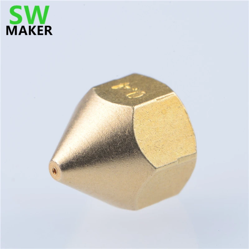 UP 3D Printer Brass Nozzle 0.2mm 0.4mm 0.8mm for/Stainless Steel Nozzle 1.75mm Filament
UP 3D Printer Brass Nozzle 0.2mm 0.4mm 0.8mm for/Stainless Steel Nozzle 1.75mm Filament