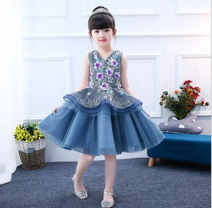 hot 3D Flower Girls Party 2 Layer Dress Embroidered Formal Bridesmaid Wedding Girl Christmas Princess Ball Gown Kids Vestido
hot 3D Flower Girls Party 2 Layer Dress Embroidered Formal Bridesmaid Wedding Girl Christmas Princess Ball Gown Kids Vestido