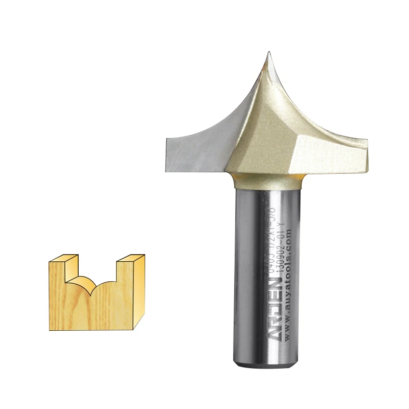 Woodworking Tool Point-Cut Round Over Groove Carving Arden Router Bit- 1/4*1/4 - 1/4" Shank - Arden A0405014
Woodworking Tool Point-Cut Round Over Groove Carving Arden Router Bit- 1/4*1/4 - 1/4" Shank - Arden A0405014
