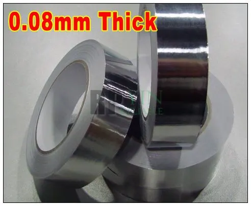 1 Roll 8cm width, 80mm * 40 meters *0.08mmAdhesive Aluminum Foil Paper Tape EMI Shielding
1 Roll 8cm width, 80mm * 40 meters *0.08mmAdhesive Aluminum Foil Paper Tape EMI Shielding