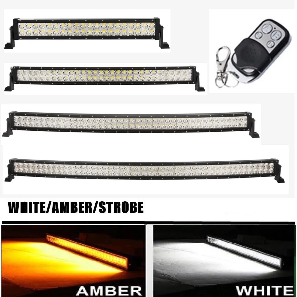 Car Accessories White Amber Curved Led Work Light Bar Remote Control Offroad Bar Lights For Jeep Dodge 4X4 GMC Ford Bumper Roof
Car Accessories White Amber Curved Led Work Light Bar Remote Control Offroad Bar Lights For Jeep Dodge 4X4 GMC Ford Bumper Roof