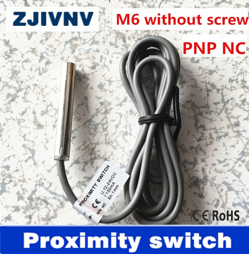 Best quality CE IP67 cylinder type M6 PNP NC DC 3 wires proximity inductive sensor inductance switch without screw LM6-3001PB
Best quality CE IP67 cylinder type M6 PNP NC DC 3 wires proximity inductive sensor inductance switch without screw LM6-3001PB