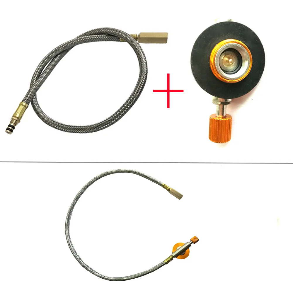 Camping Hiking Picnic Stove Gas Propane Hose Extension with Propane Tank Converter Valve Refill Adapter Regulator
Camping Hiking Picnic Stove Gas Propane Hose Extension with Propane Tank Converter Valve Refill Adapter Regulator