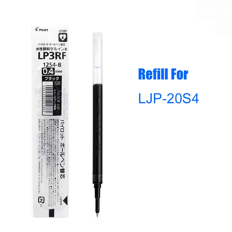 LifeMaster Pilot Gel Refill 0.4 mm For Juice Up Super Smooth Needle Tip Student and Office Pen LP3RF12S4
LifeMaster Pilot Gel Refill 0.4 mm For Juice Up Super Smooth Needle Tip Student and Office Pen LP3RF12S4