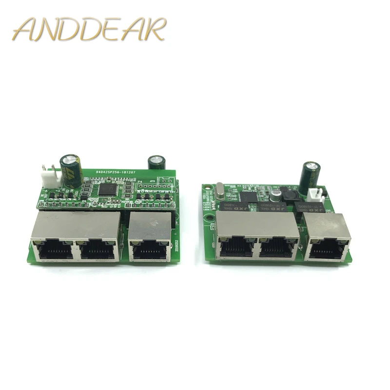 3-port Gigabit POEswitch module is widely used in LED line 3 port 10/100m contact POEport mini switch module PCBA Motherboard
3-port Gigabit POEswitch module is widely used in LED line 3 port 10/100m contact POEport mini switch module PCBA Motherboard