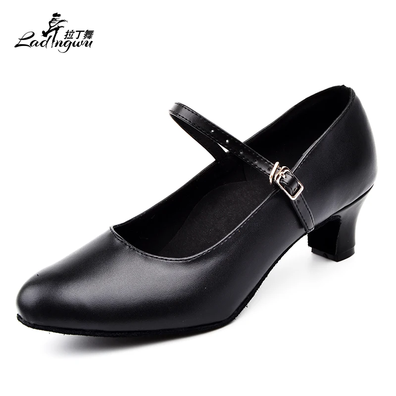 Ladingwu Women's Genuine Leather Dance Shoes Soft Bottom Black Latin Salsa Heel 5.5/6/7cm Ballroom Teacher Dance Footwear
Ladingwu Women's Genuine Leather Dance Shoes Soft Bottom Black Latin Salsa Heel 5.5/6/7cm Ballroom Teacher Dance Footwear