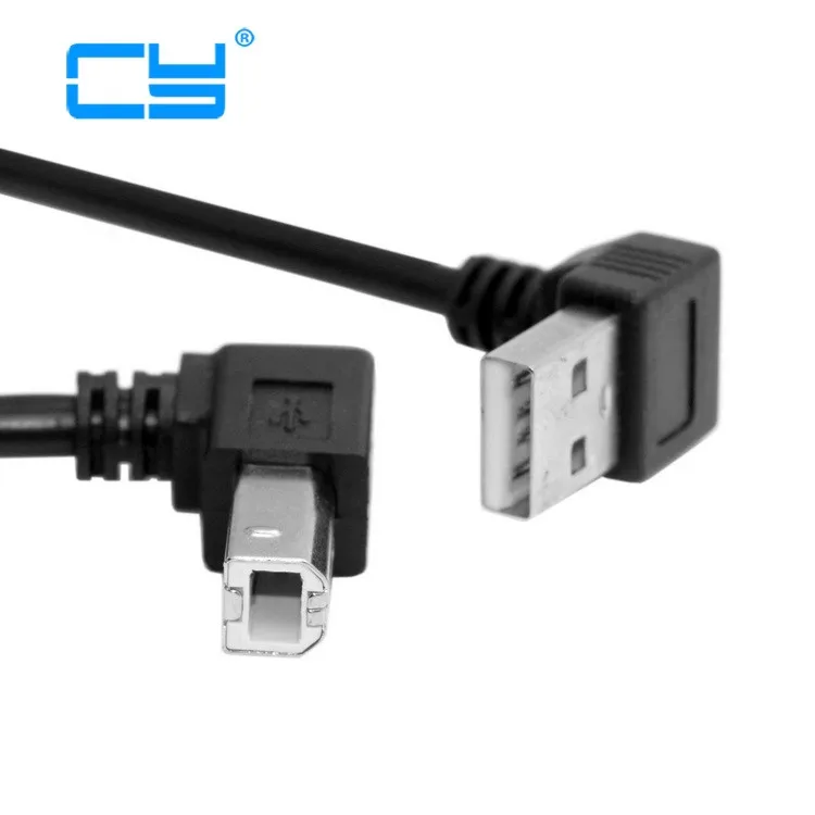 Down Angled USB 2.0 A Male to B Male Up Angled 90 Degree Printer Scanner HDD Cable 35cm
Down Angled USB 2.0 A Male to B Male Up Angled 90 Degree Printer Scanner HDD Cable 35cm