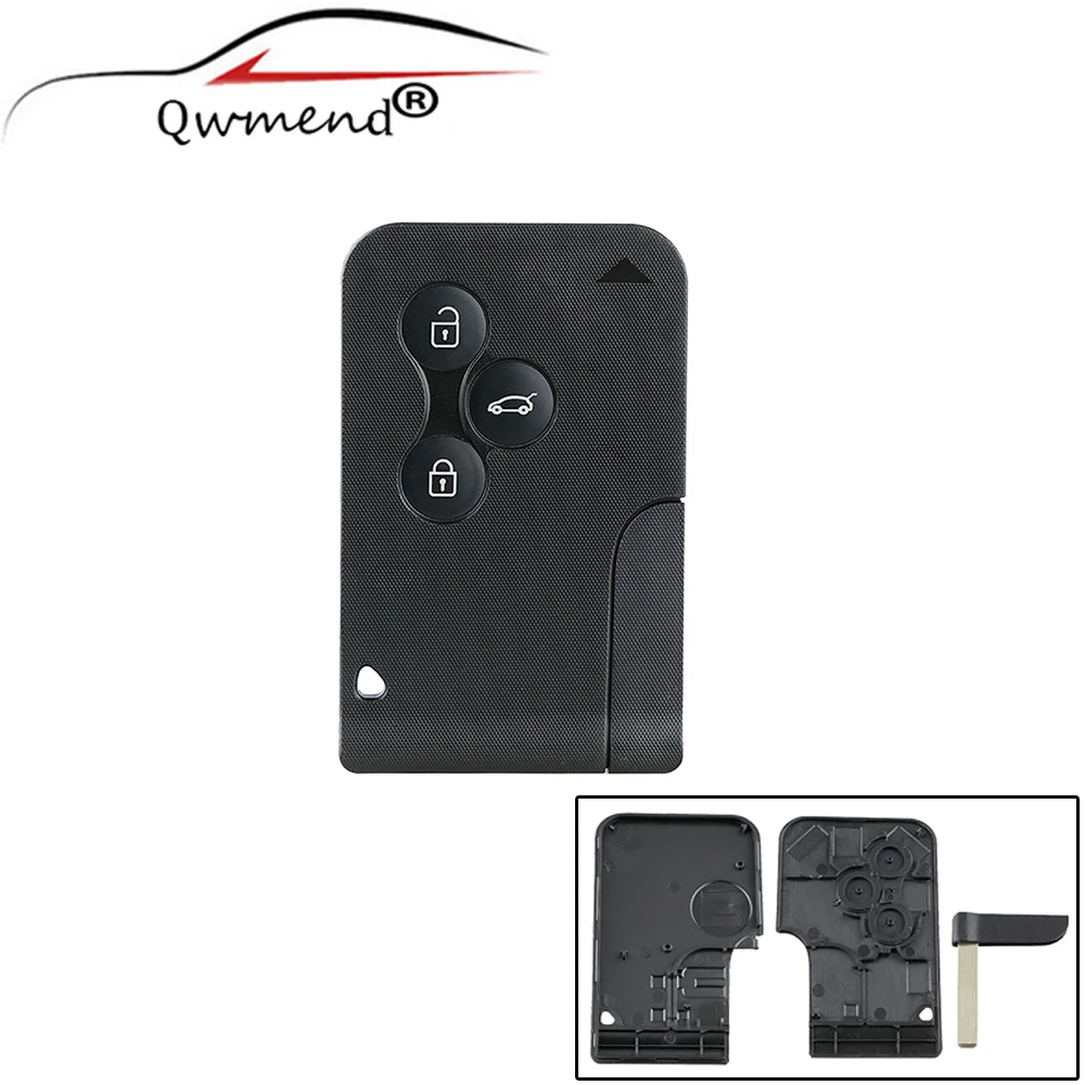 3 Buttons Key Card Case Replacement Remote Key Cover Shell For Renault Megane Scenic Grand Scenic Car +Small key
3 Buttons Key Card Case Replacement Remote Key Cover Shell For Renault Megane Scenic Grand Scenic Car +Small key
