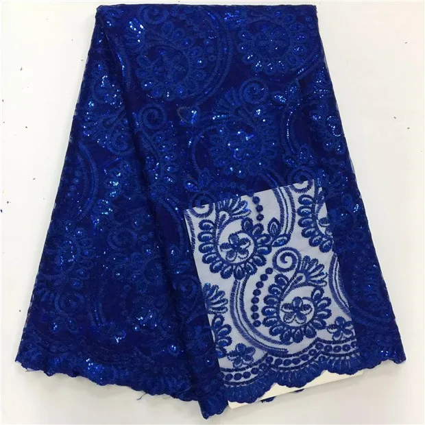 Royal blue African Lace Fabric High Quality African Tulle Lace Fabric For wedding dress Sequins French Lace Fabric
Royal blue African Lace Fabric High Quality African Tulle Lace Fabric For wedding dress Sequins French Lace Fabric