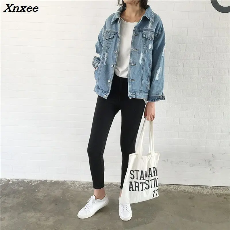 2018 Women Basic Coat Denim Jacket Women Winter Denim Jacket For Women Jeans Jacket Women Denim Coat loose fit casual style
2018 Women Basic Coat Denim Jacket Women Winter Denim Jacket For Women Jeans Jacket Women Denim Coat loose fit casual style