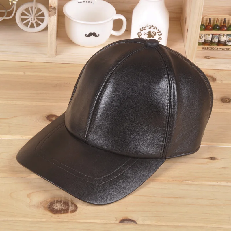 Adult Genuine Leather Hat Men Women Sheep Skin Baseball Cap Elderly Baseball Hat Outdoor Leisure Leather Wear 7 Colors B-7245
Adult Genuine Leather Hat Men Women Sheep Skin Baseball Cap Elderly Baseball Hat Outdoor Leisure Leather Wear 7 Colors B-7245