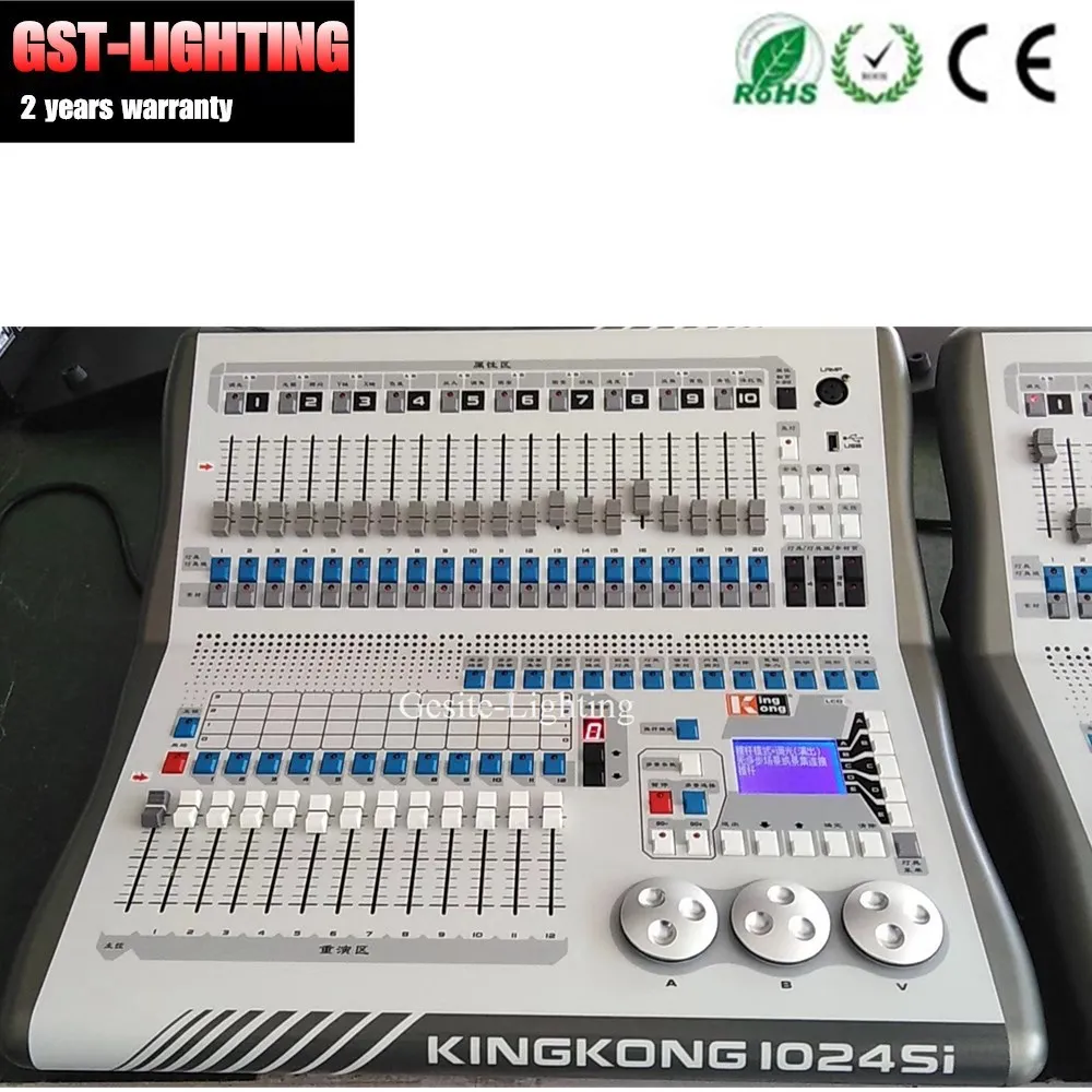 KingKong 1024Si DMX Controller DJ Equipment DMX512 Console Stage Lighting
KingKong 1024Si DMX Controller DJ Equipment DMX512 Console Stage Lighting
