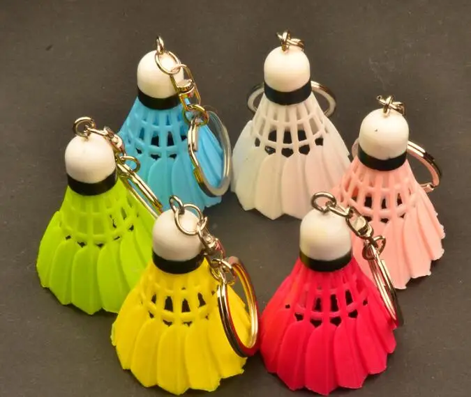 500pcs/lot fedex fast free shipping Colorful badminton keychain for sports key chain keyring Pendant key ring Plastic key SL6120
500pcs/lot fedex fast free shipping Colorful badminton keychain for sports key chain keyring Pendant key ring Plastic key SL6120