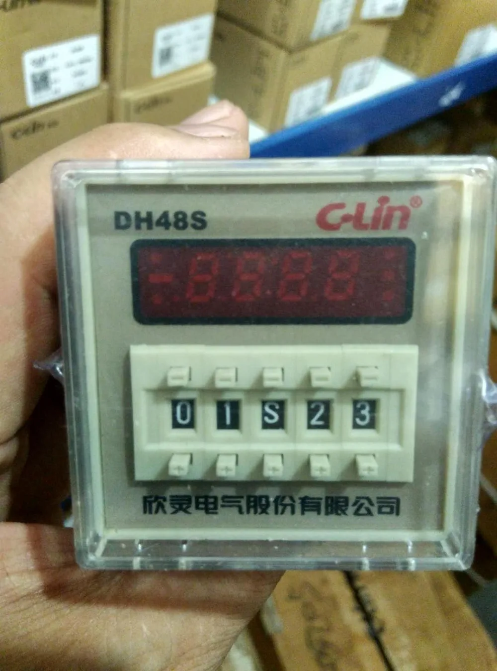 Brand new original authentic C-Lin DH48S JSS48A-1Z JS48S JSS48A-8 Time Relay AC380V AC220V 24v 12v 110v
Brand new original authentic C-Lin DH48S JSS48A-1Z JS48S JSS48A-8 Time Relay AC380V AC220V 24v 12v 110v