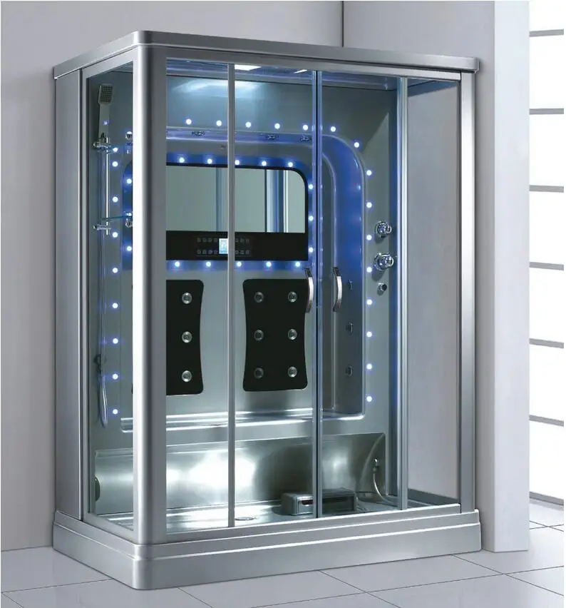 1390X950X2200mm Bathroom Wall Against Steam Shower Enclosure Mult-Functional Computer Control Wet Sauna Room A-068
1390X950X2200mm Bathroom Wall Against Steam Shower Enclosure Mult-Functional Computer Control Wet Sauna Room A-068