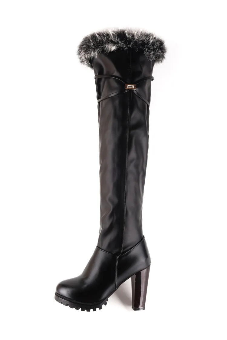 2016 Winter New High Heel Boots Leisure Elegant Heels Sexy Women Shoes warm snow Boots Round Toe Thin Heel Leather Boots T703-6
2016 Winter New High Heel Boots Leisure Elegant Heels Sexy Women Shoes warm snow Boots Round Toe Thin Heel Leather Boots T703-6