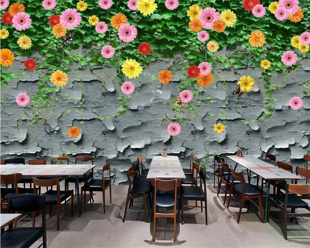 Beibehang Custom wallpaper fashion garden colorful flowers shopping mall TV background wall decorative painting 3d wallpaper
Beibehang Custom wallpaper fashion garden colorful flowers shopping mall TV background wall decorative painting 3d wallpaper