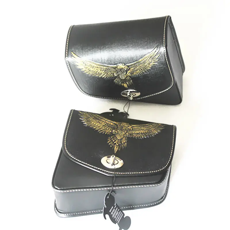 Motorcycle Saddle Bags PU Leather SaddleBag Side Bag For Harley Cruiser Cafe Racer Bobber
Motorcycle Saddle Bags PU Leather SaddleBag Side Bag For Harley Cruiser Cafe Racer Bobber
