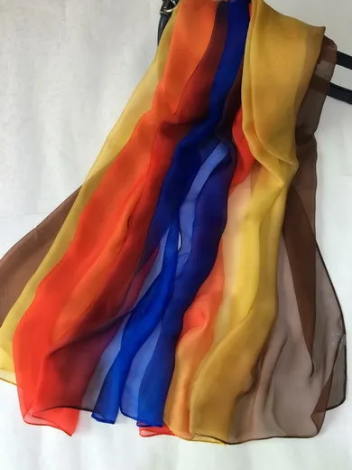 Gorgeous 100% silk scarf Gradient color silk scarf wrap shawl wholesale womens 180*60cm 10pcs/lot mixed color #3863
Gorgeous 100% silk scarf Gradient color silk scarf wrap shawl wholesale womens 180*60cm 10pcs/lot mixed color #3863