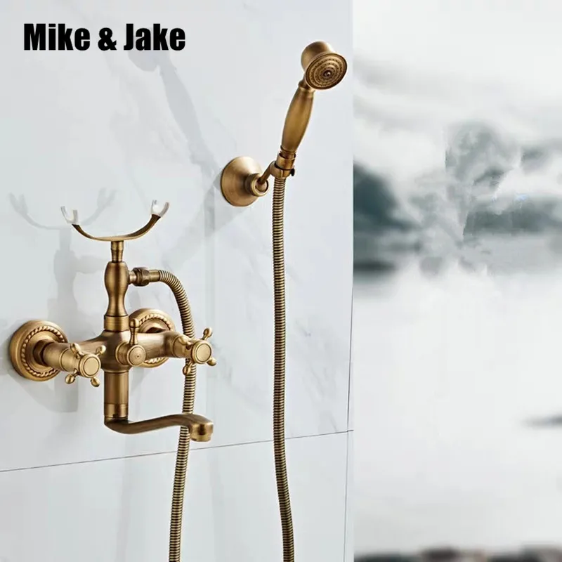 antique brass bathroom shower faucet wall mounted antique bathtub hot and cold mixer
antique brass bathroom shower faucet wall mounted antique bathtub hot and cold mixer