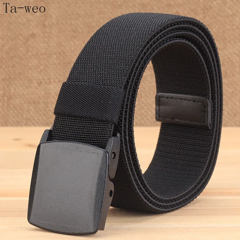 Casual Men's Elastic Canvas Belts, No Metal Plastic Belt, Pressing Buckle Belt 1.5'' Wide, Tactical Belt
Casual Men's Elastic Canvas Belts, No Metal Plastic Belt, Pressing Buckle Belt 1.5'' Wide, Tactical Belt