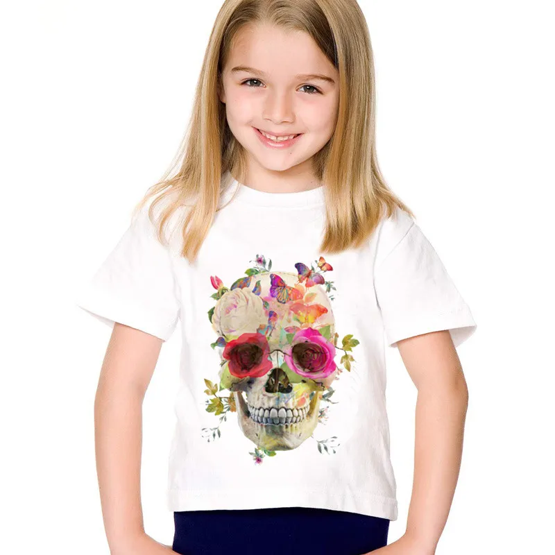 Fashion Print Flower Skull Children T-shirts Kids Casaul Summer Short Sleeve Tees Boys/Girls Butterfly Tops Baby Clothes,HKP2147
Fashion Print Flower Skull Children T-shirts Kids Casaul Summer Short Sleeve Tees Boys/Girls Butterfly Tops Baby Clothes,HKP2147