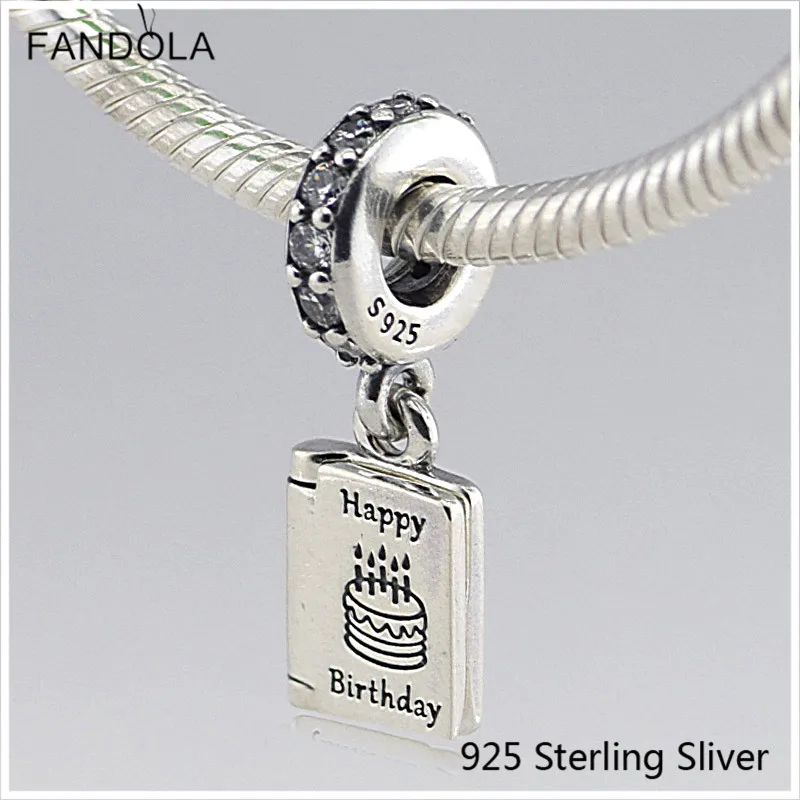 Silver Cake 925 Sterling Silver Happy Birthday Wishes Charm Fit DIY Brand Bracelet Bead Jewelry Making Woman Gifts
Silver Cake 925 Sterling Silver Happy Birthday Wishes Charm Fit DIY Brand Bracelet Bead Jewelry Making Woman Gifts