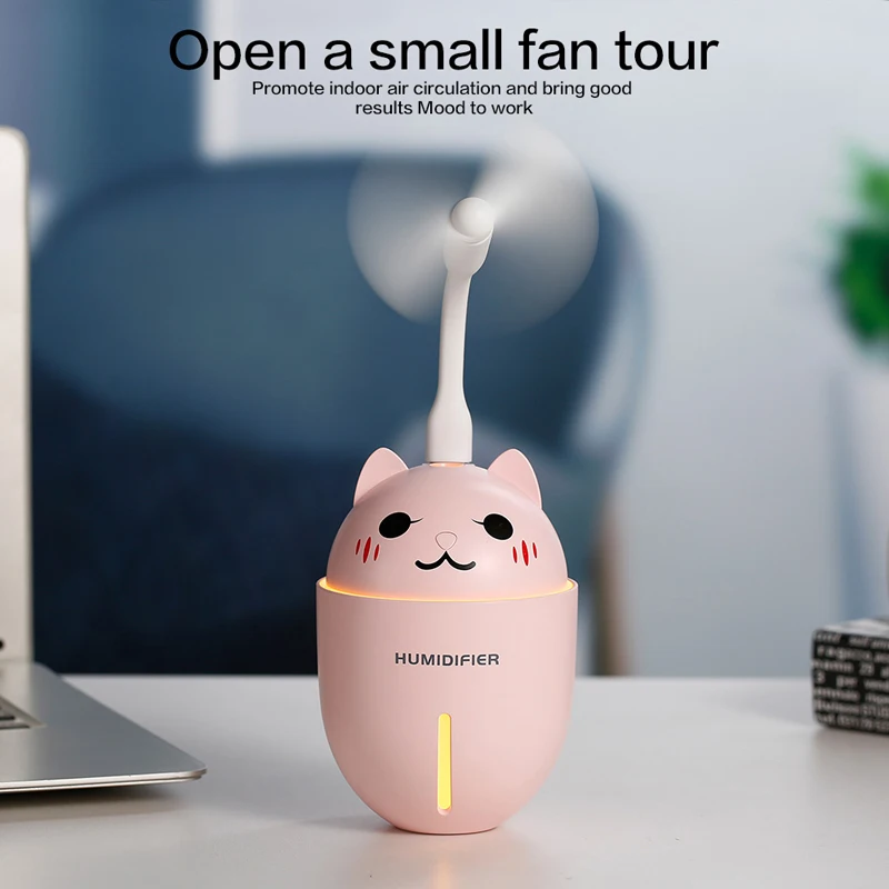 Mini Air Humidifier USB Aroma Humidifier Diffusers Including Small LED Light and Mini Fan Humidifier Aromatherapy Diffusers USB
Mini Air Humidifier USB Aroma Humidifier Diffusers Including Small LED Light and Mini Fan Humidifier Aromatherapy Diffusers USB