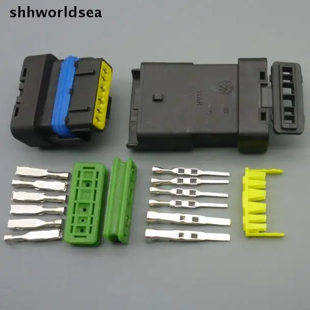 Shhworldsea 6-контактный 211PL069S0049 211PC069S0049 Женский и мужской автомобильный разъем поворотника, разъем лампы, разъем автомобильного датчика
Shhworldsea 6-контактный 211PL069S0049 211PC069S0049 Женский и мужской автомобильный разъем поворотника, разъем лампы, разъем автомобильного датчика