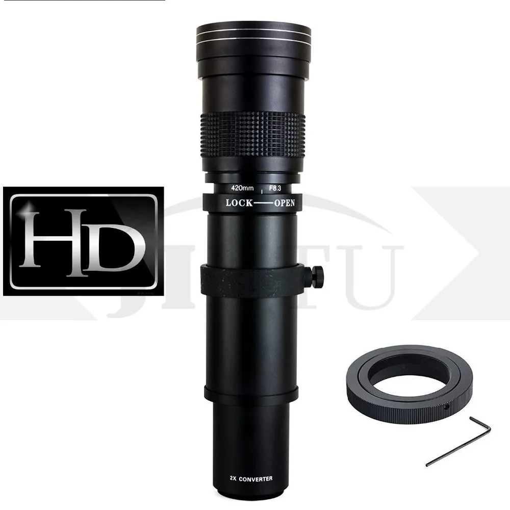 JINTU 420-800mm f8.3 HD Manual Telephoto LENS for Micro 4/3 M43 Mount Camera for Wildlife Photography Landscape
JINTU 420-800mm f8.3 HD Manual Telephoto LENS for Micro 4/3 M43 Mount Camera for Wildlife Photography Landscape