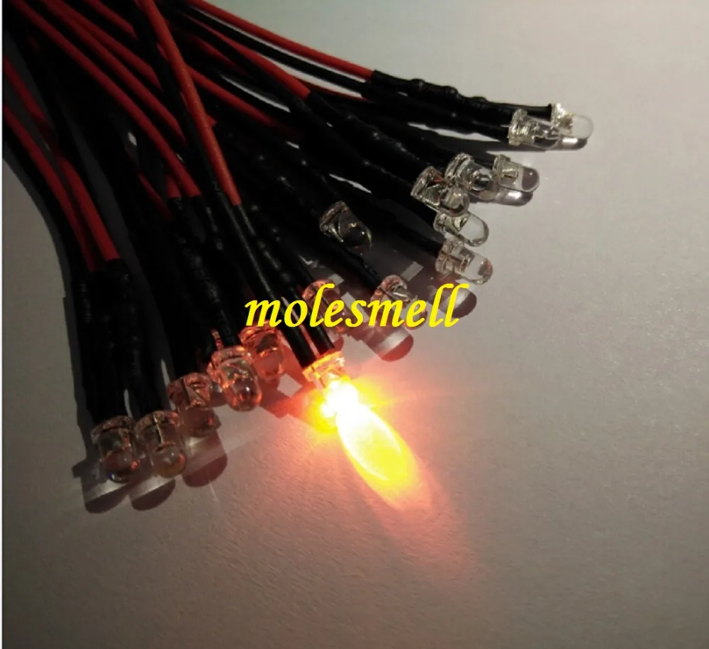 50pcs 3mm 5v Orange 5V DC water clear round orange led Pre-Wired 20cm LED Light lamp
50pcs 3mm 5v Orange 5V DC water clear round orange led Pre-Wired 20cm LED Light lamp