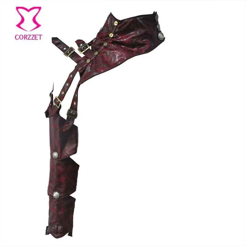 Corzzet Accessories Steampunk PU Leather Long Sleeve Arm Warner Gothic Halter Jacket Costume
Corzzet Accessories Steampunk PU Leather Long Sleeve Arm Warner Gothic Halter Jacket Costume