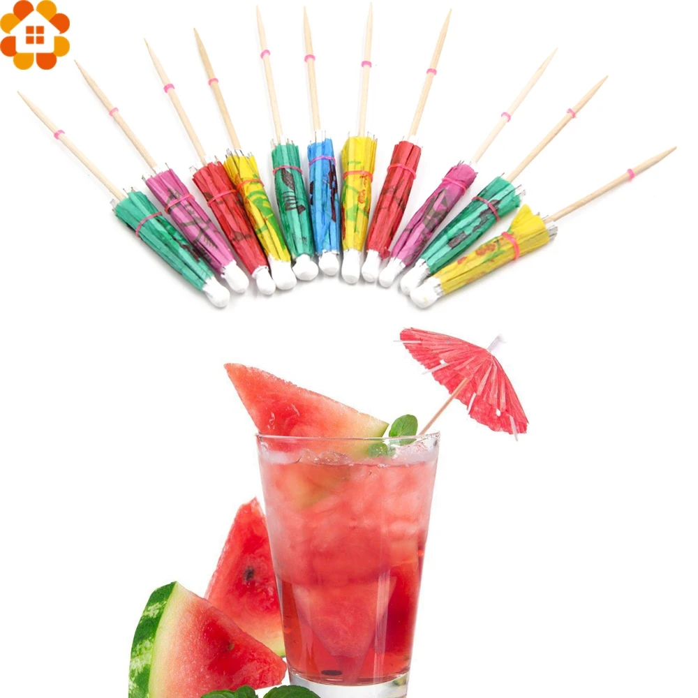 50PCS Creative Paper Umbrella Cake Topper Picks Cocktail Parasols Drinks Picks Party Favors Birthday/Wedding Party Decoration
50PCS Creative Paper Umbrella Cake Topper Picks Cocktail Parasols Drinks Picks Party Favors Birthday/Wedding Party Decoration
