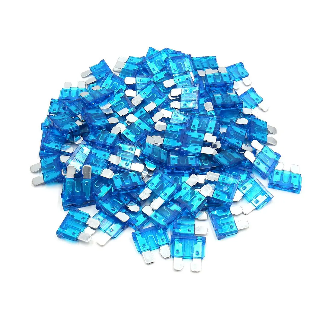 UXCELL 100pcs 15A/60A Blue Plastic Case Medium Blade Style Fuse Metal Universal For Car Auto Vehicle Motorcycle
UXCELL 100pcs 15A/60A Blue Plastic Case Medium Blade Style Fuse Metal Universal For Car Auto Vehicle Motorcycle